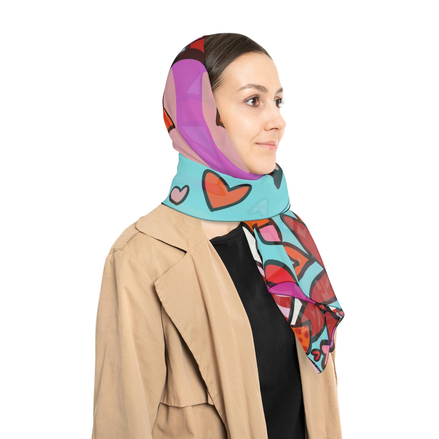 Love Poly Scarf