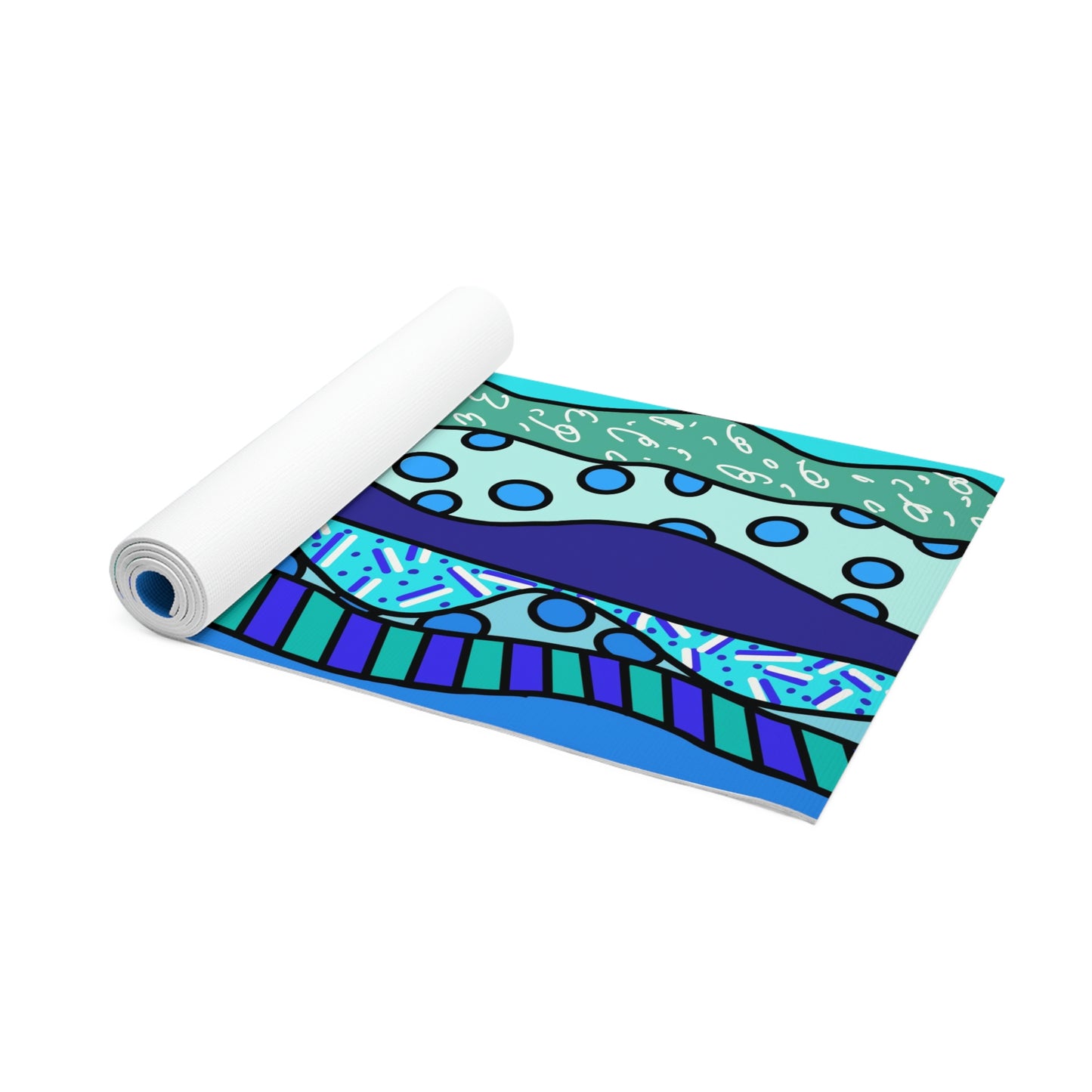 Waves Foam Yoga Mat