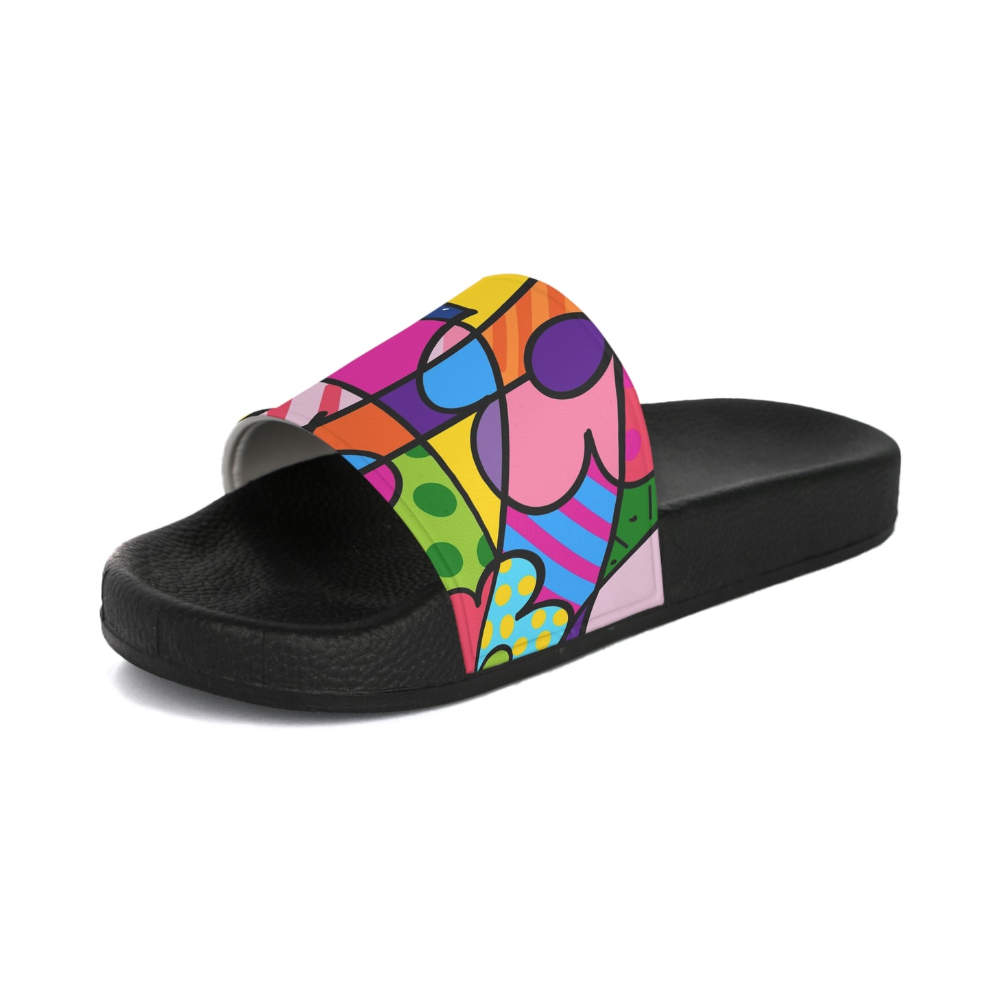 Flowers Women's Slide Sandals