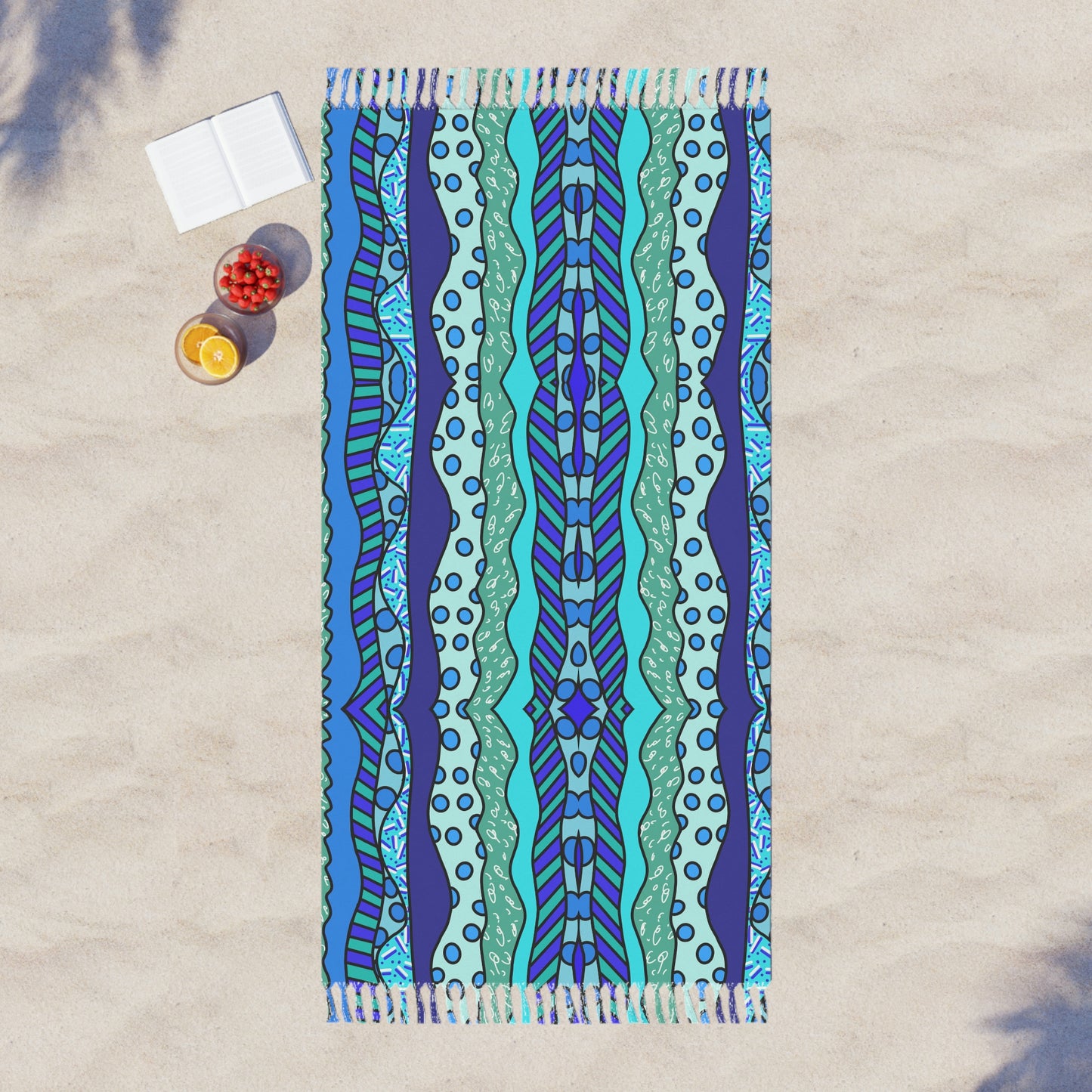 Waves Boho Beach Cloth