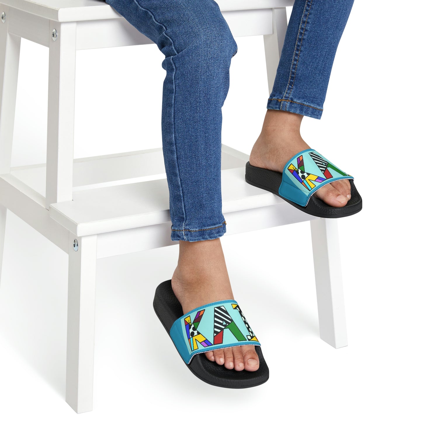 Name Youth Removable-Strap Sandals