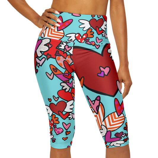 Love Yoga Capri Leggings