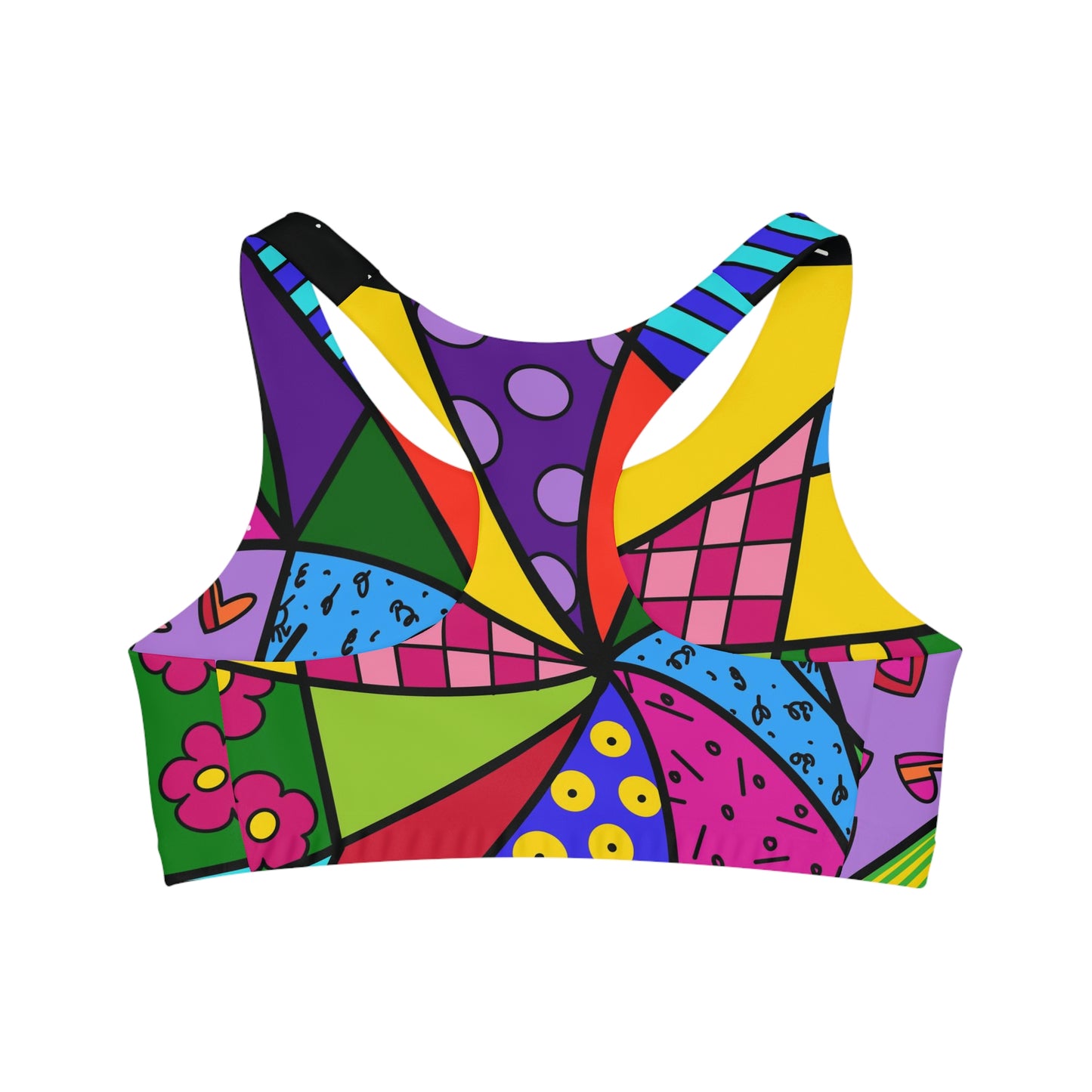 Africa Seamless Sports Bra