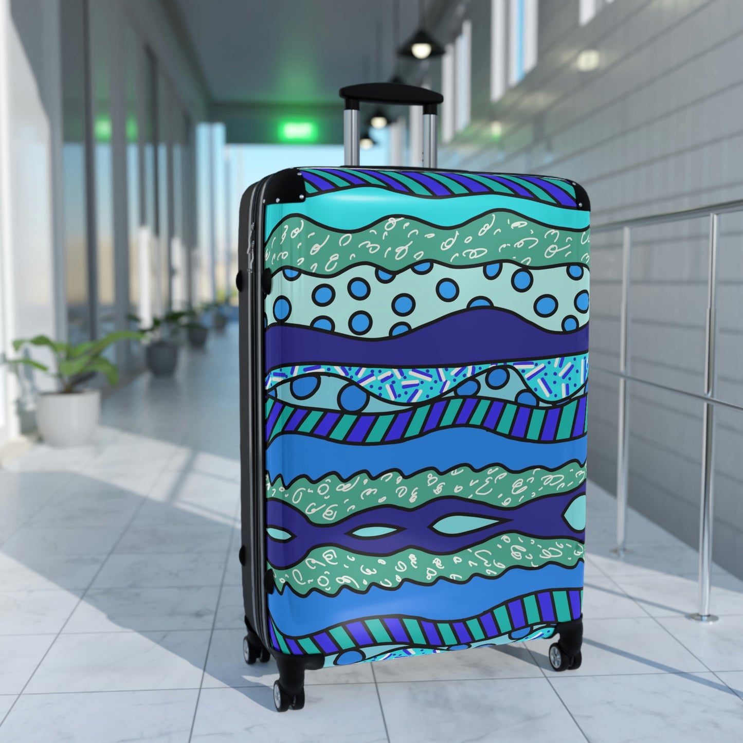 Waves Suitcases