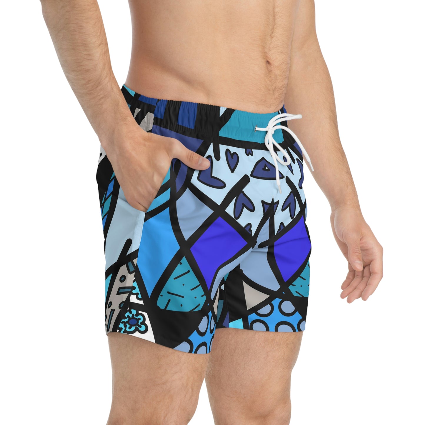 Shades of Color Swim Trunks