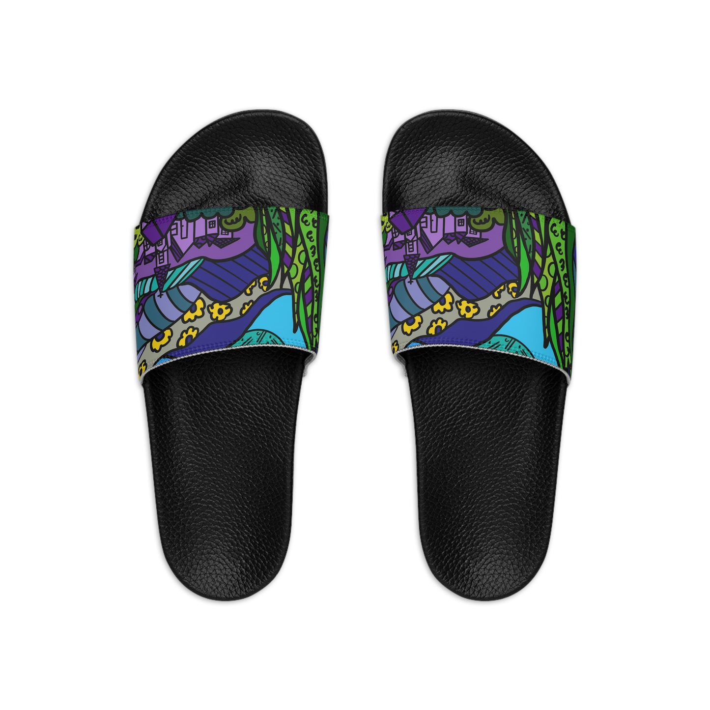 Starry Night Slide Sandals