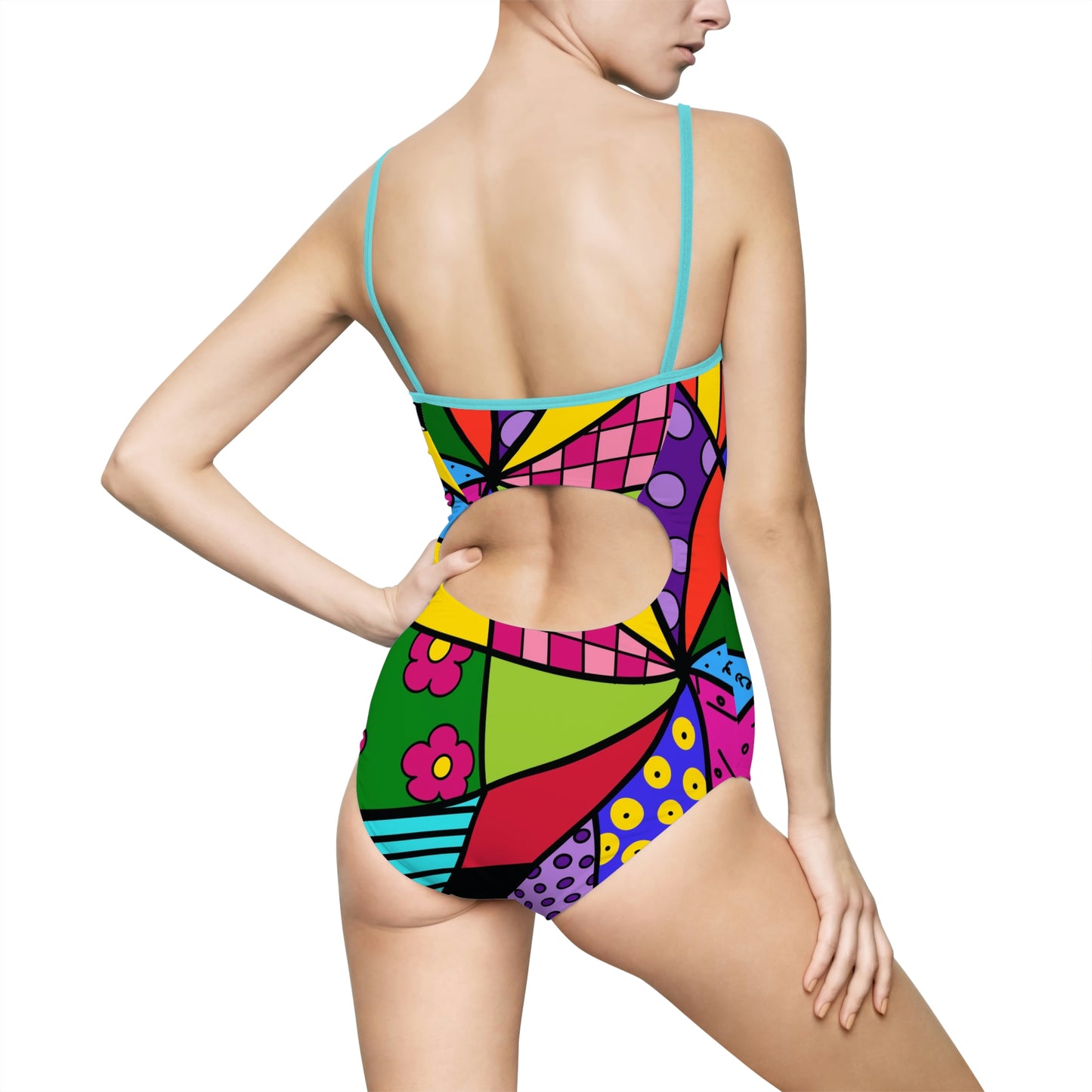 Africa Women's One-piece Swimsuit