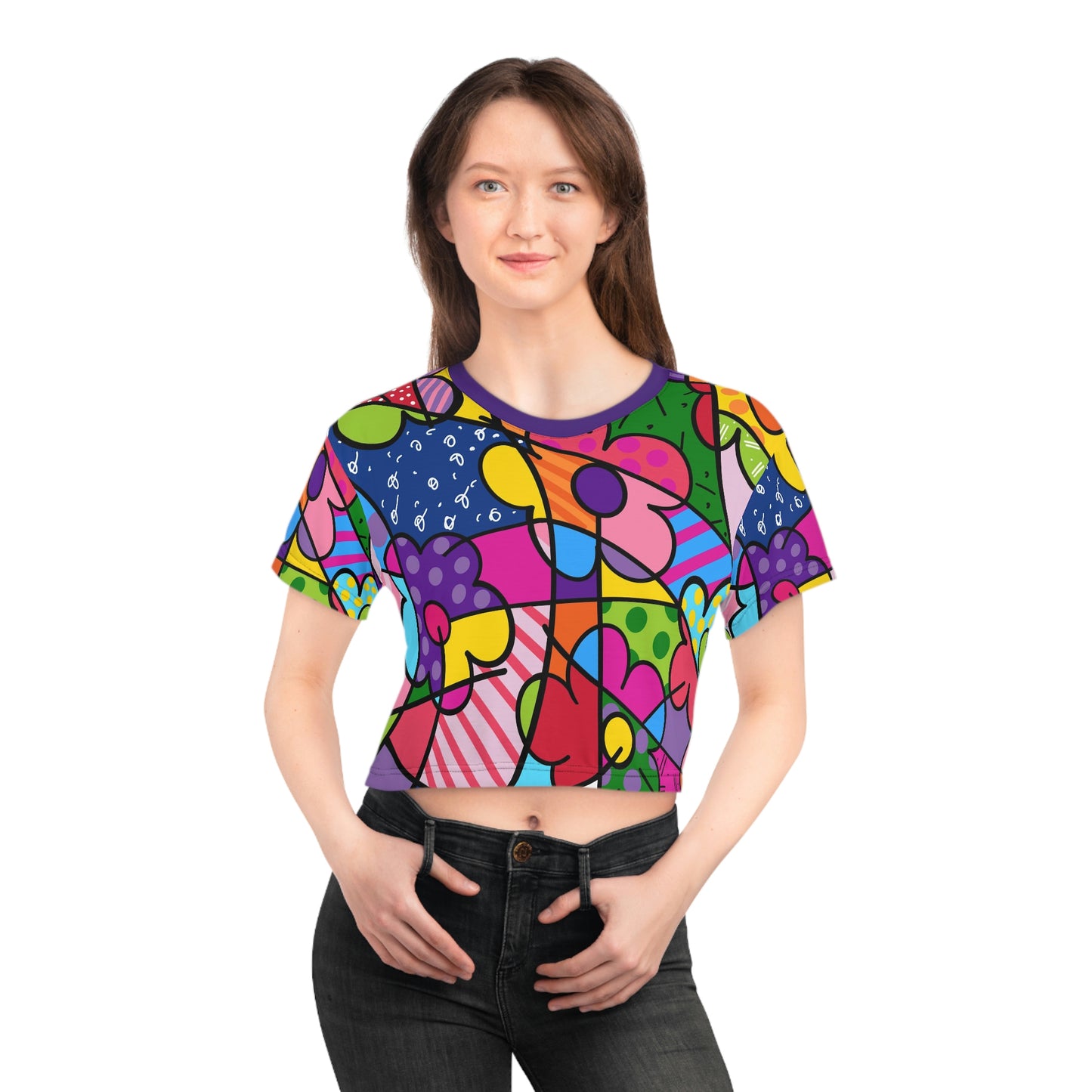 Flowrs Crop Tee