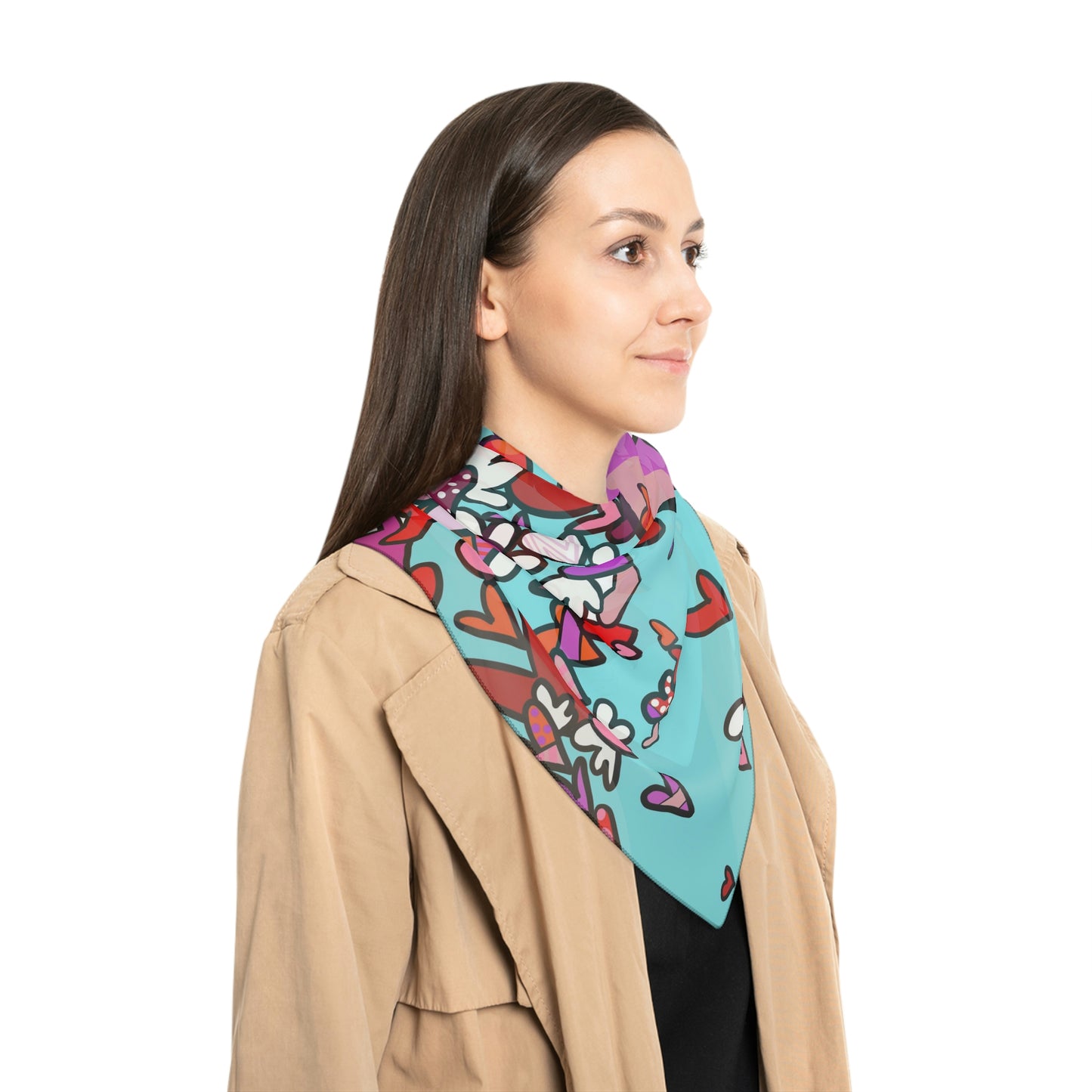 Love Poly Scarf