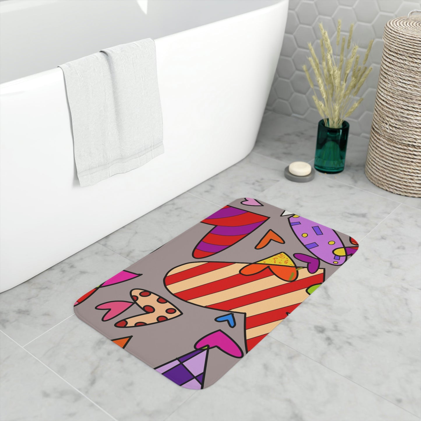 Love Memory Foam Bath Mat