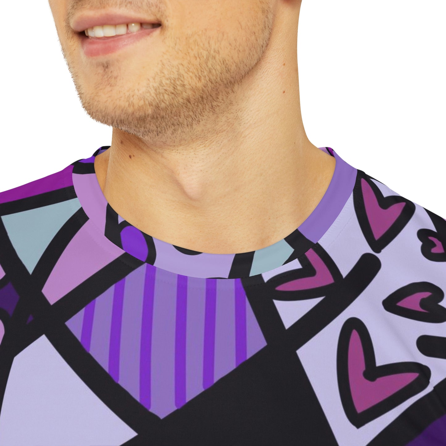 Shades of Color Men's Polyester Tee