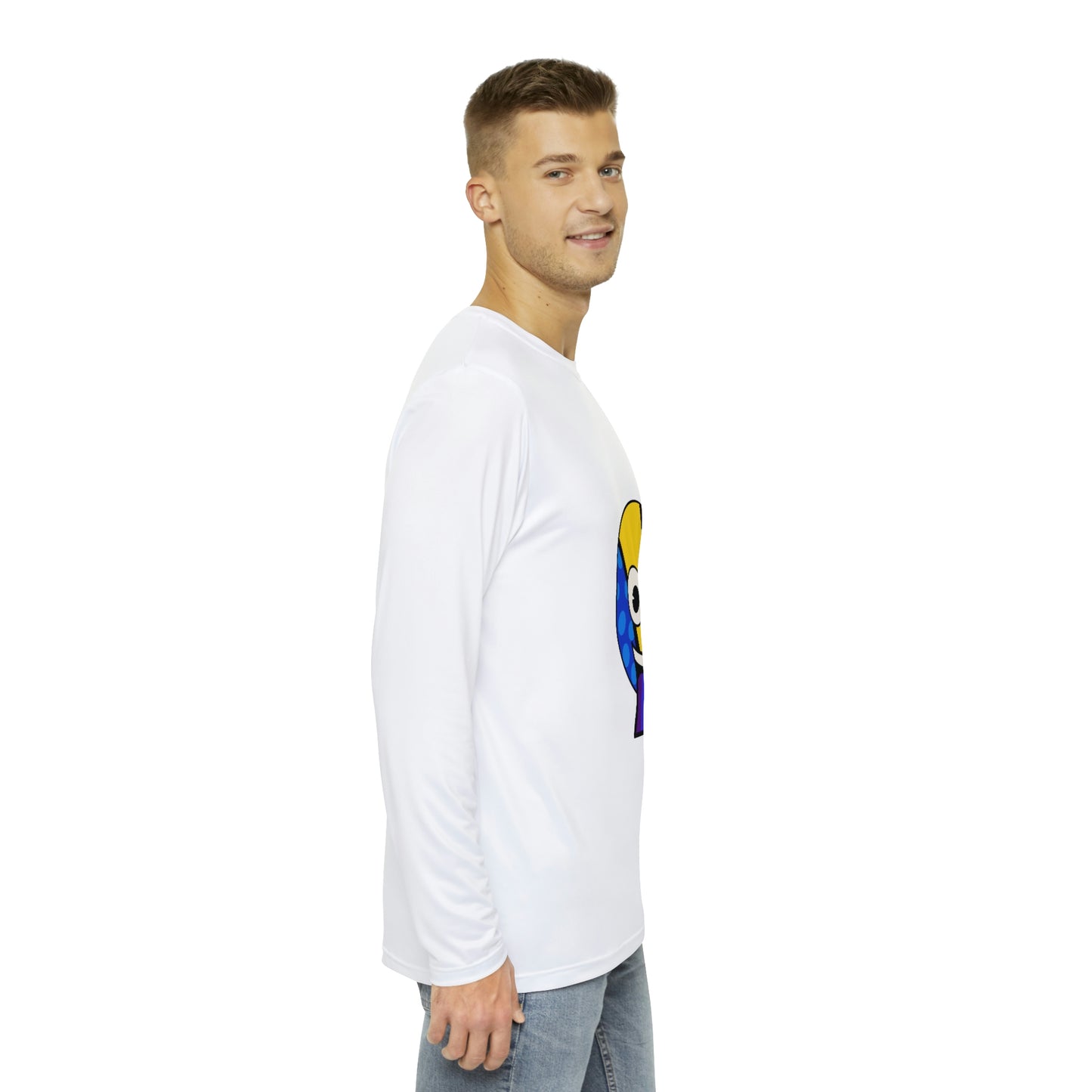 Emoji Men's Long Sleeve AOP Shirt