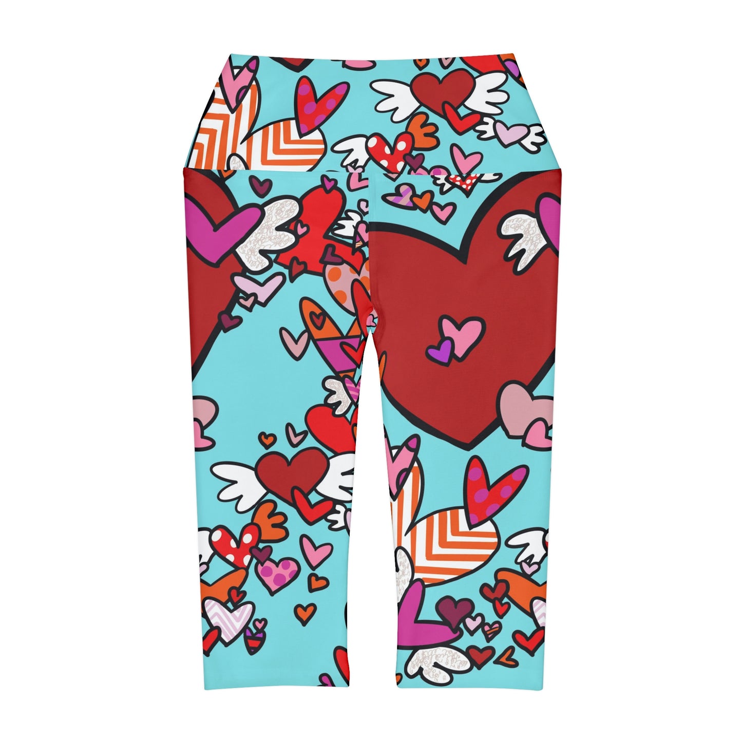 Love Yoga Capri Leggings