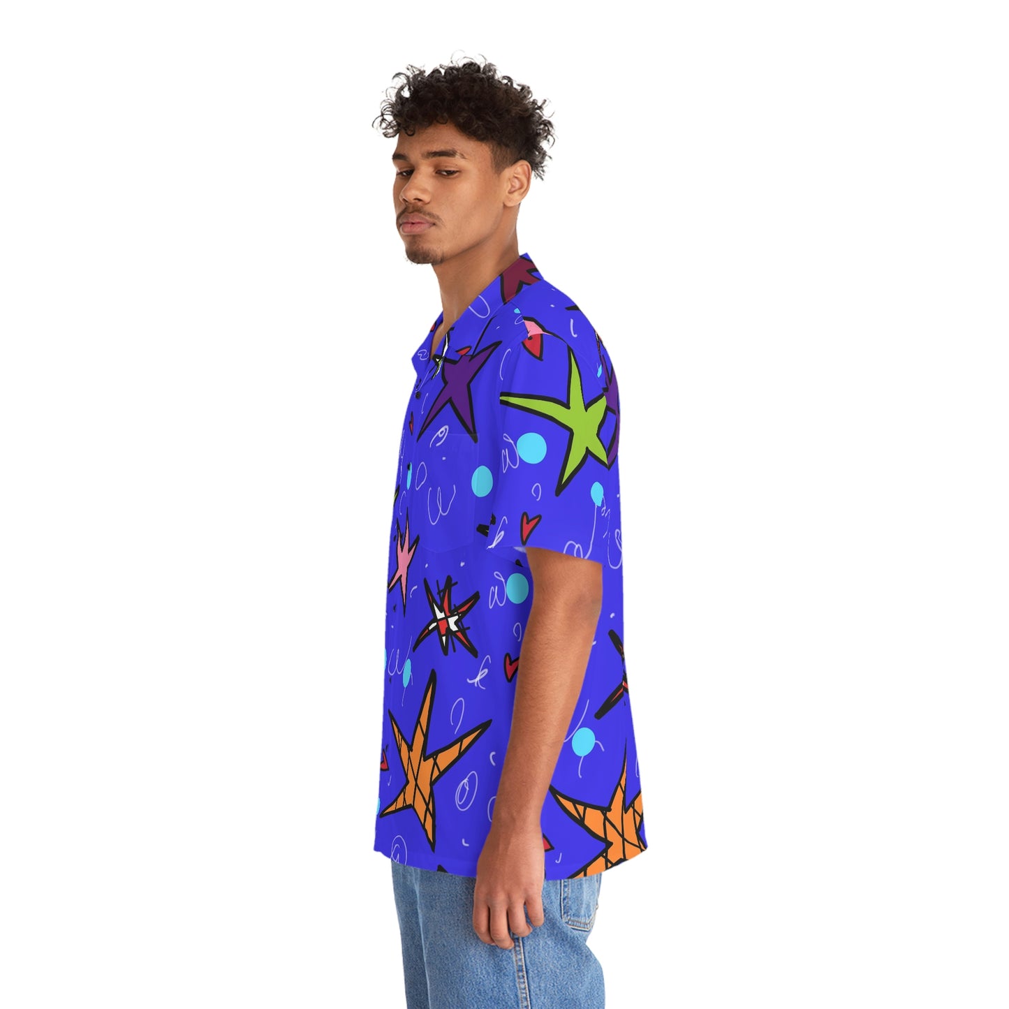 Stars Men's Hawaiian Shirt