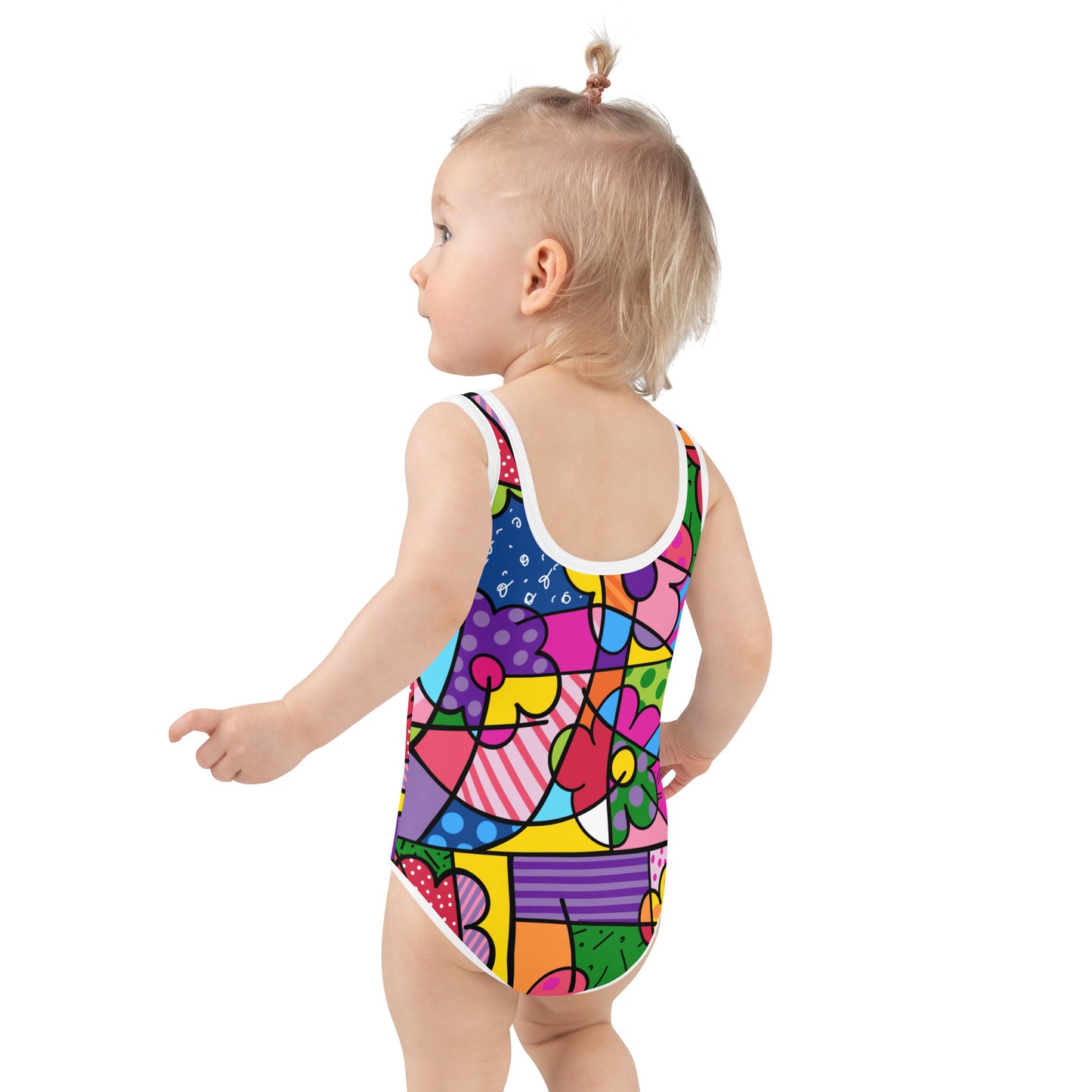 Flowers Kids Swimsuit