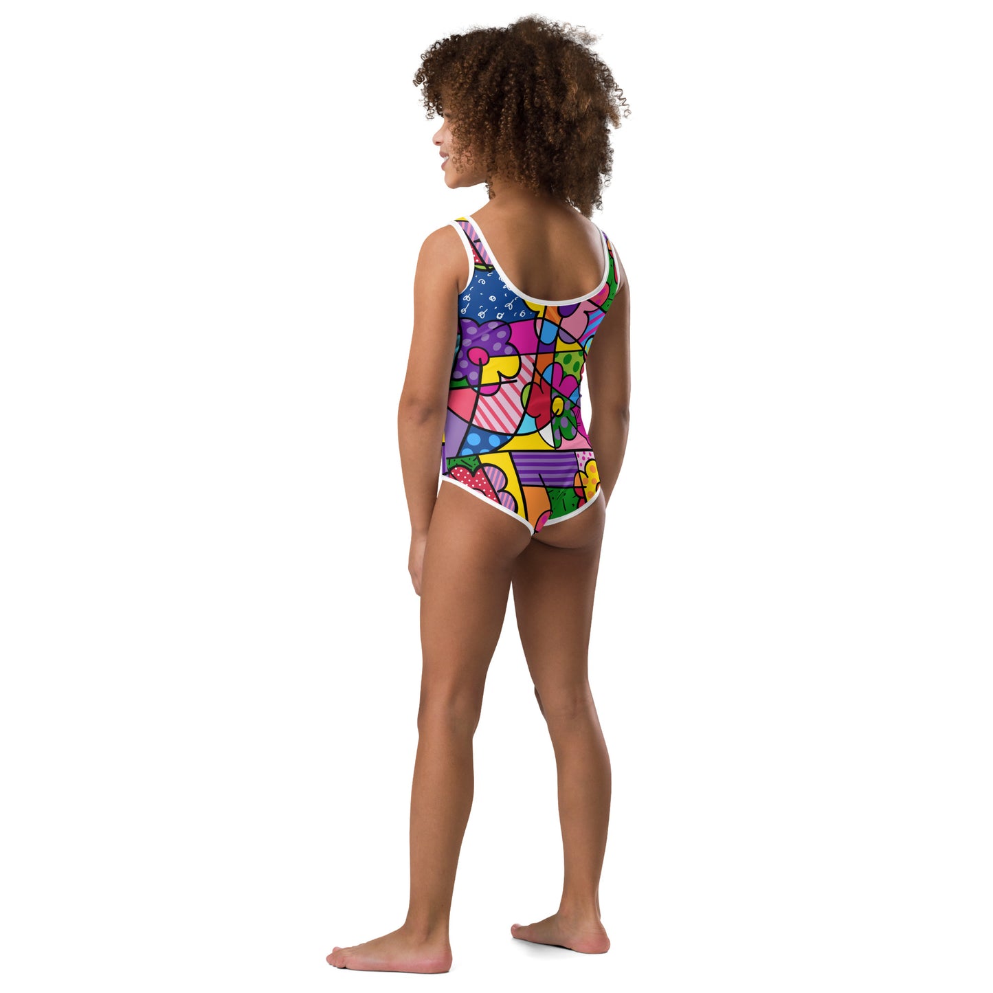 Flowers Kids Swimsuit