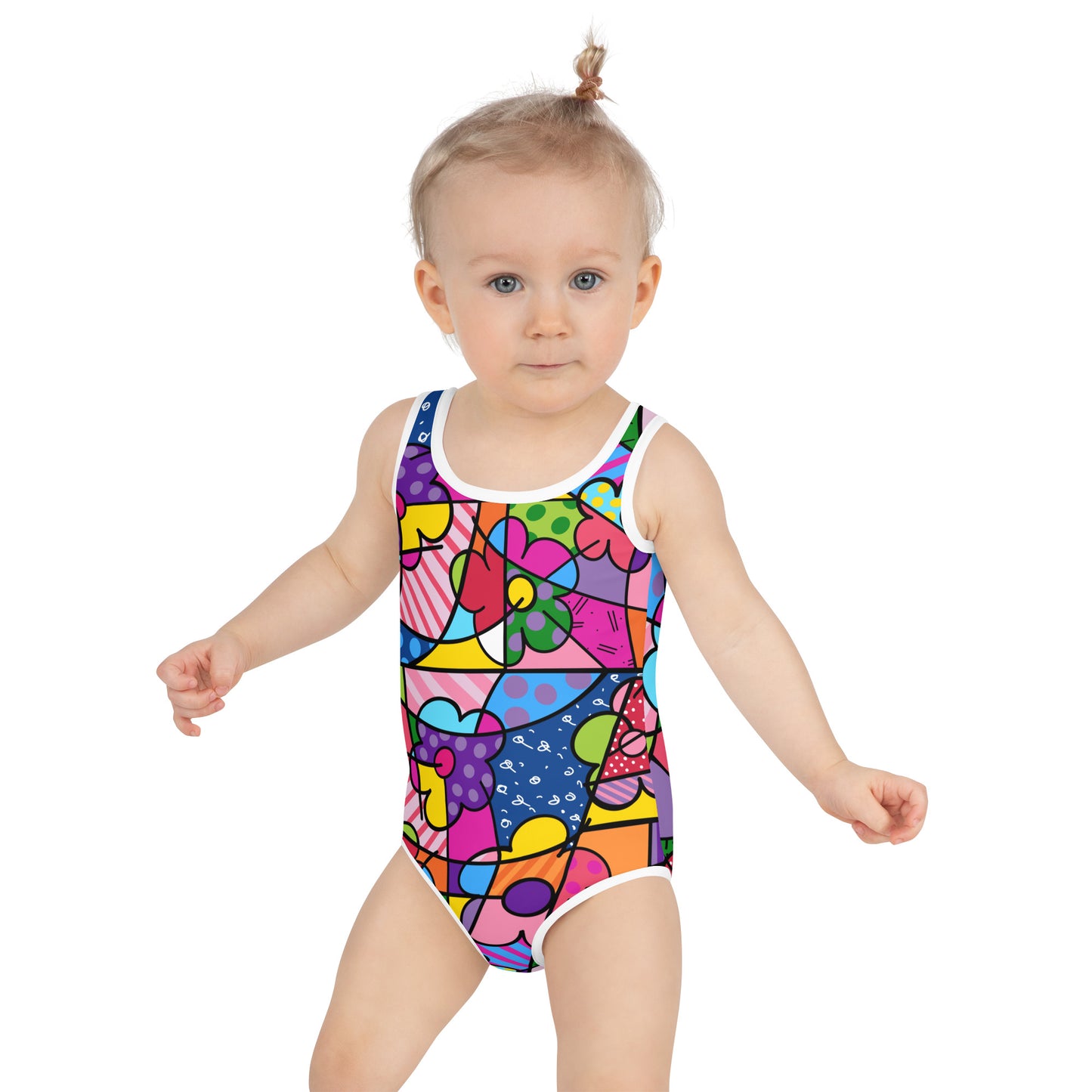 Flowers Kids Swimsuit