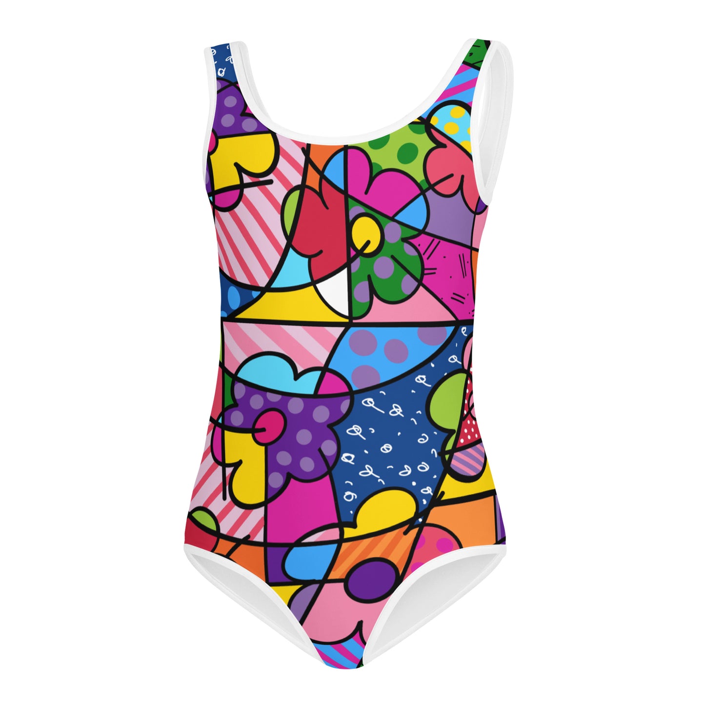 Flowers Kids Swimsuit