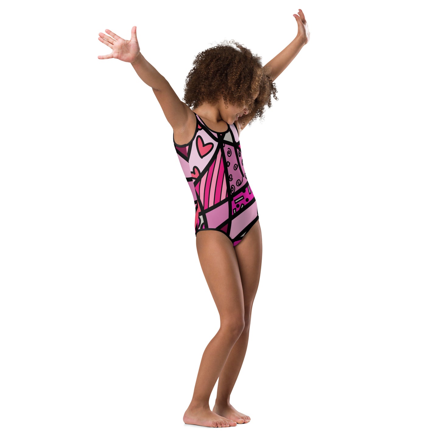 Shades of Color Kids Swimsuit