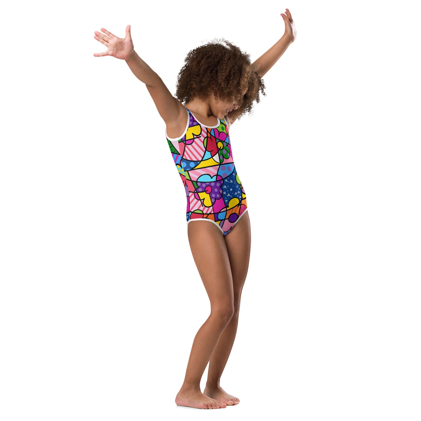 Flowers Kids Swimsuit