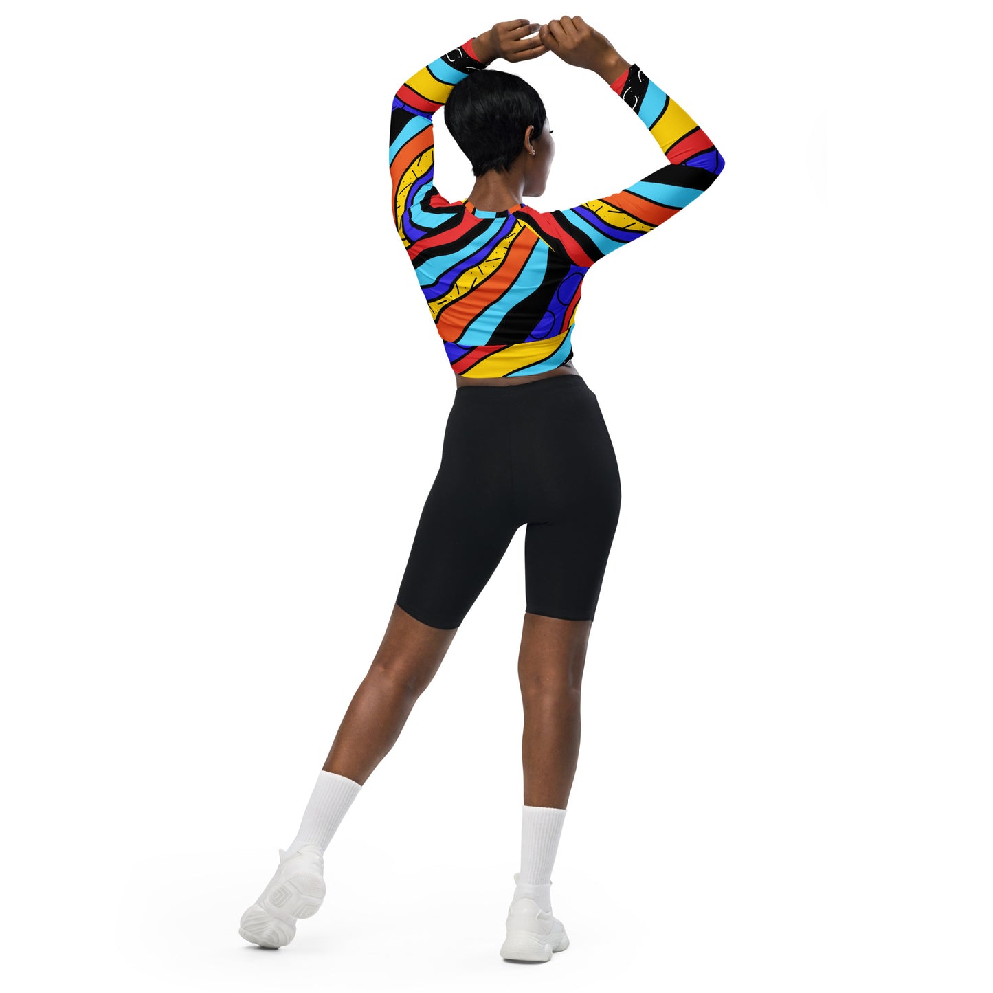 Vibe Recycled long-sleeve crop top