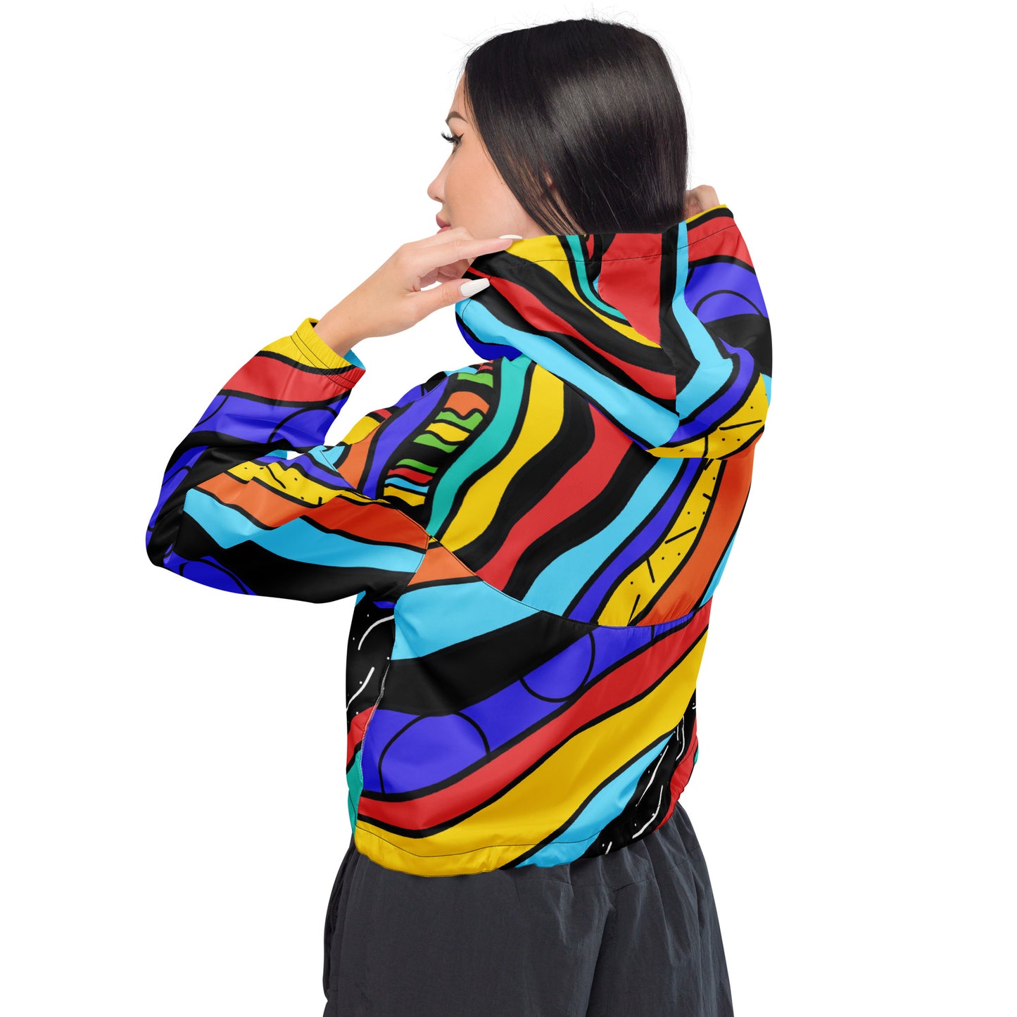 Vibe Women's cropped windbreaker