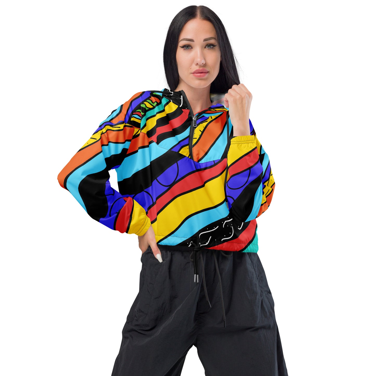 Vibe Women's cropped windbreaker