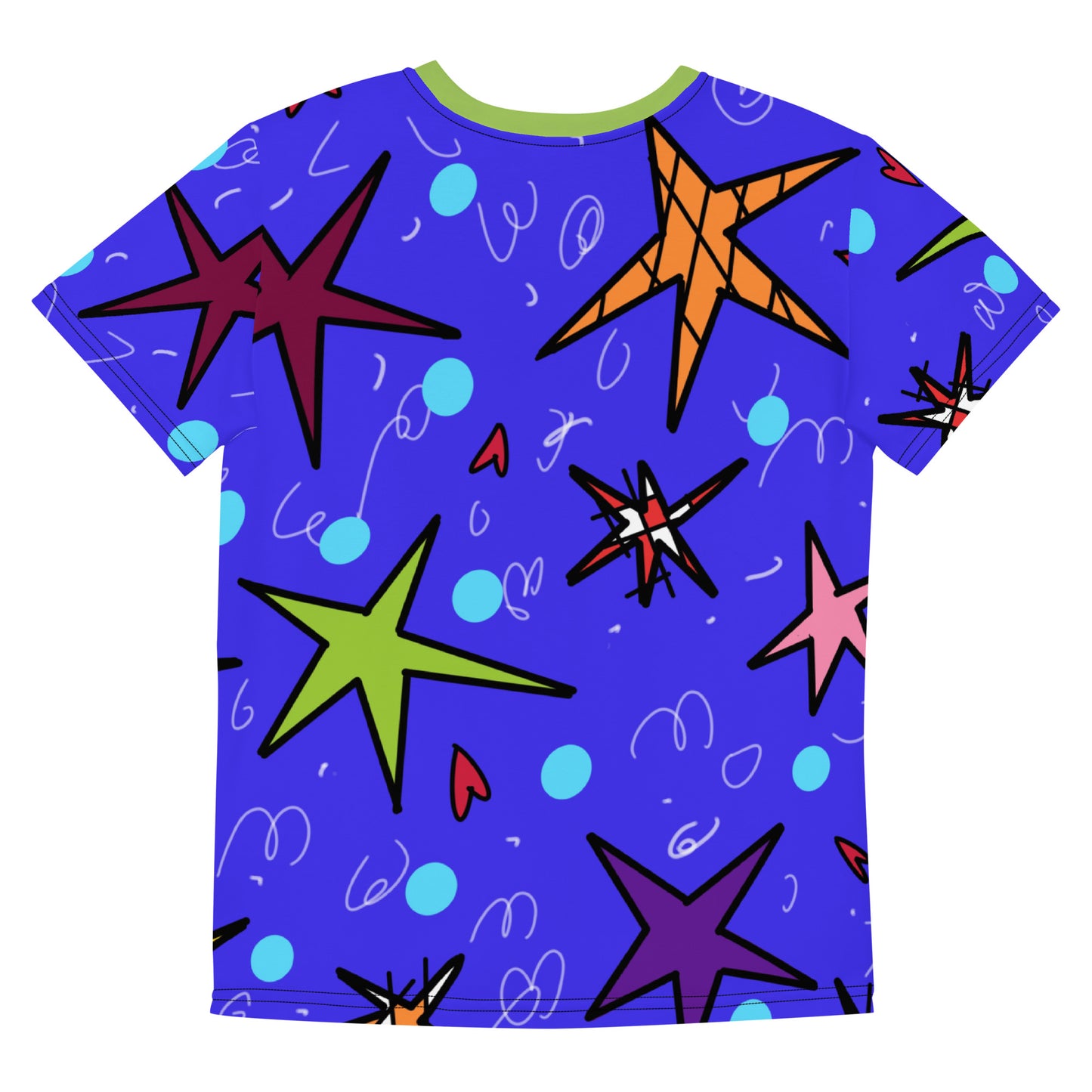 Stars Youth crew neck t-shirt