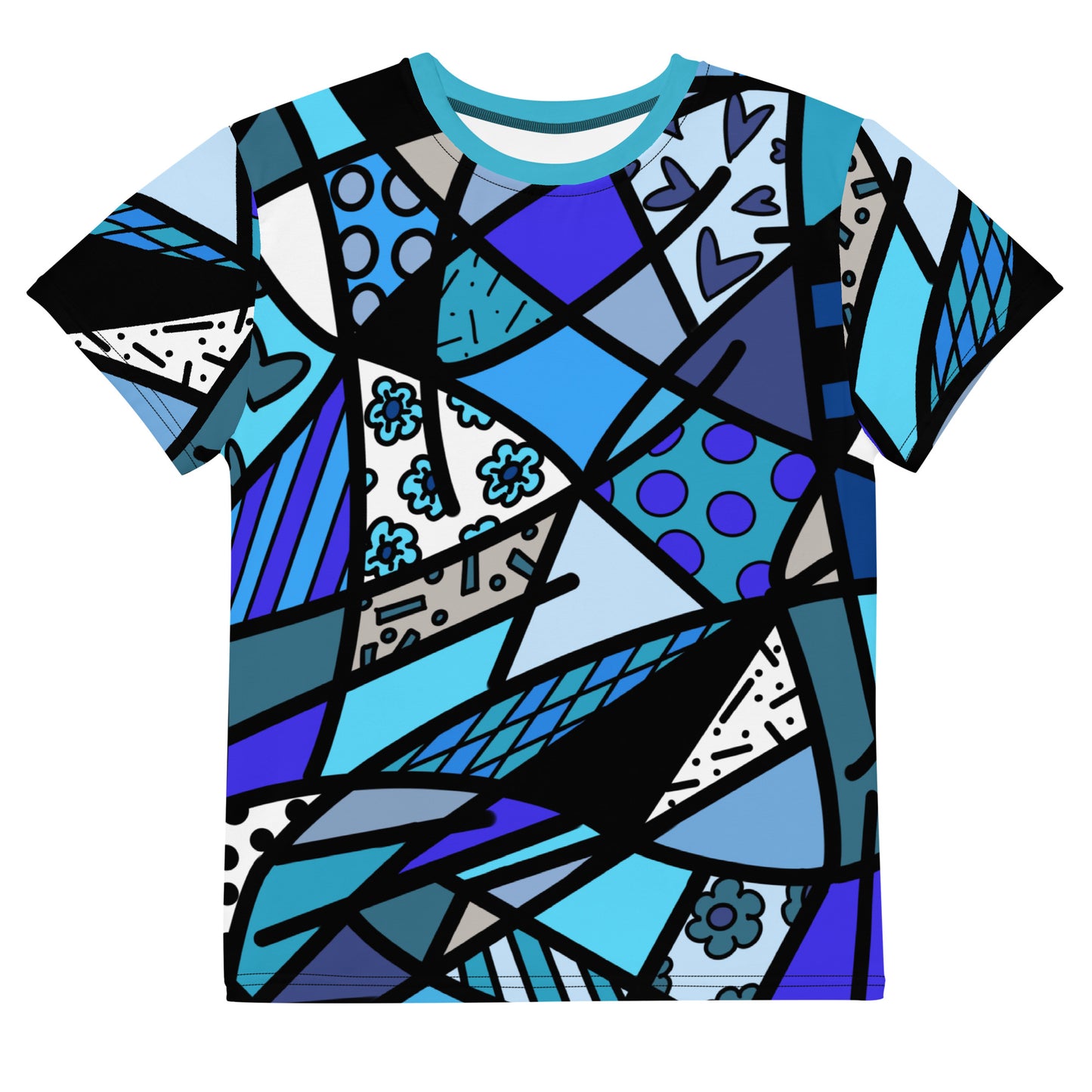 Shades of Color Youth crew neck t-shirt