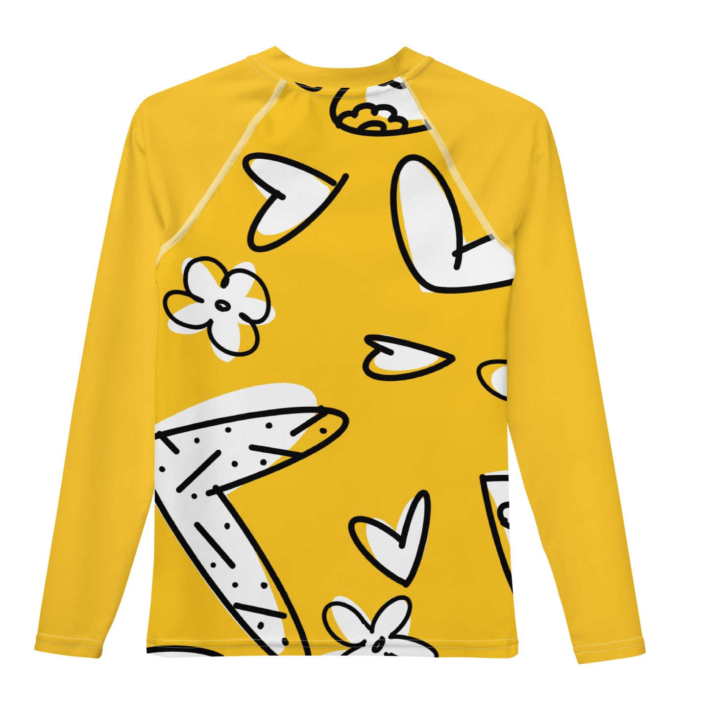 Yellow Youth Rash Guard