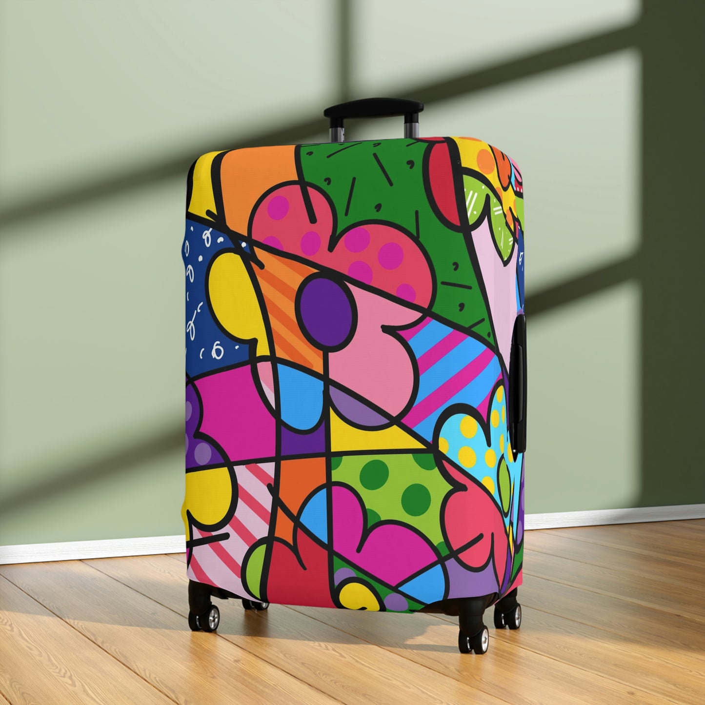 Flowers Luggage Cover