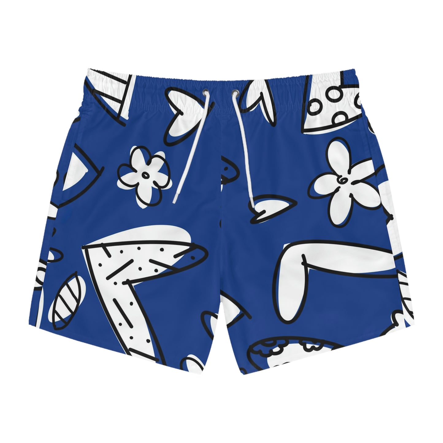 Dark Blue Swim Trunks