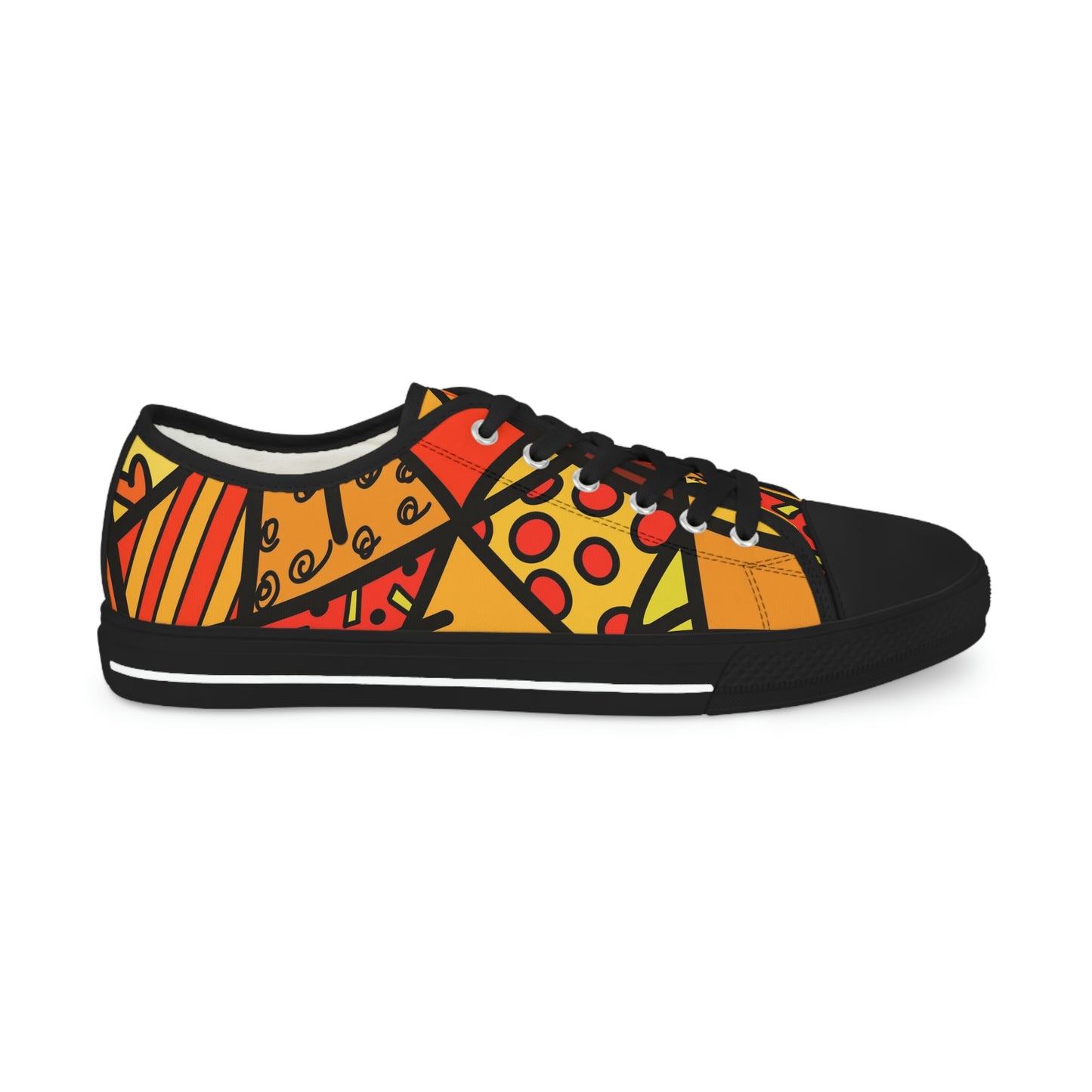 Shades of Color Men's Low Top Sneakers