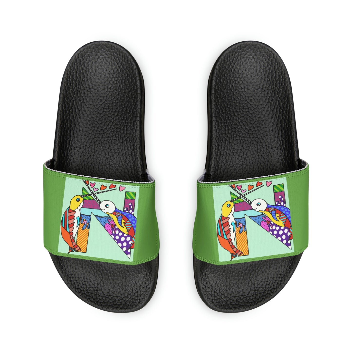 Alphabet Youth Removable-Strap Sandals