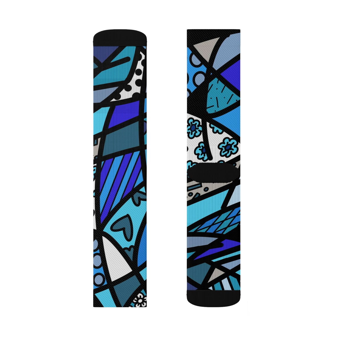 Shades of Color Sublimation Socks