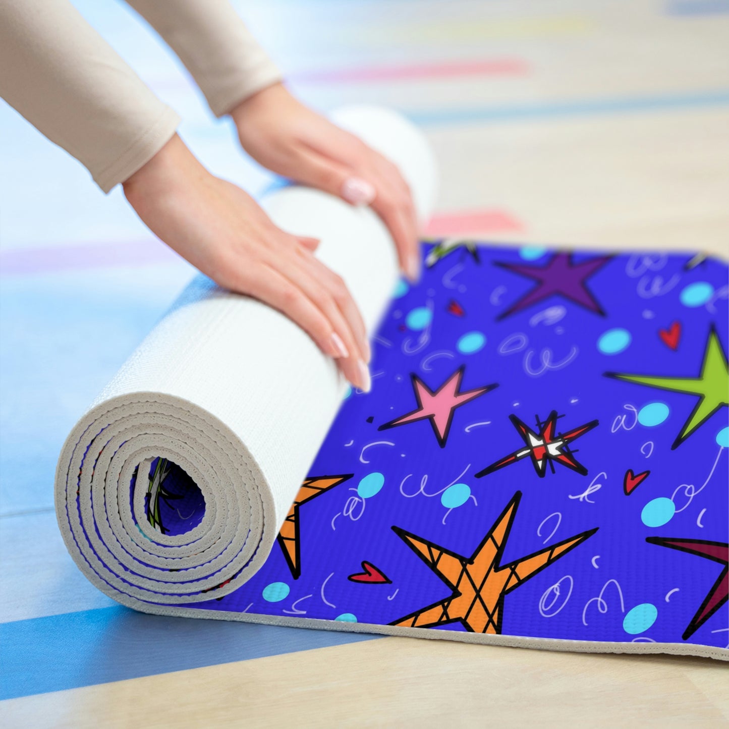 Stars Foam Yoga Mat