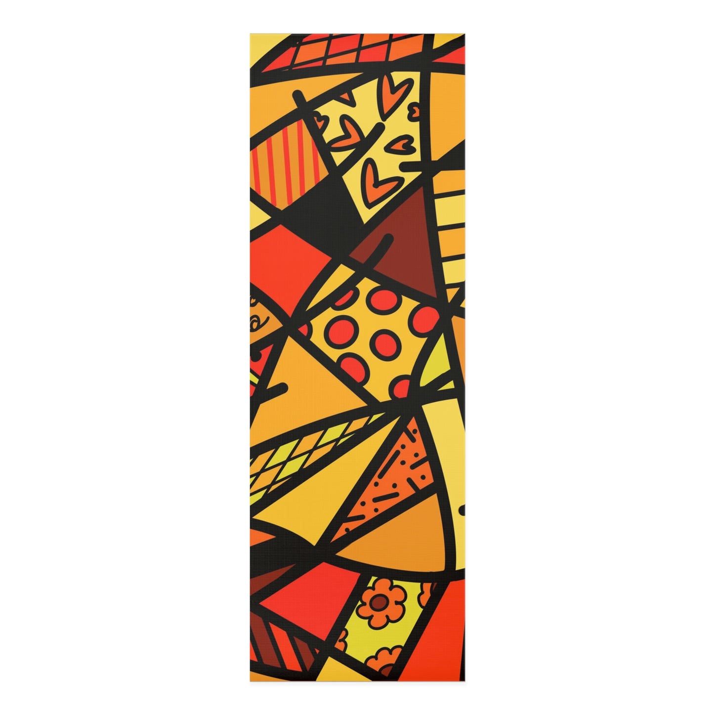 Shades of Colors Foam Yoga Mat