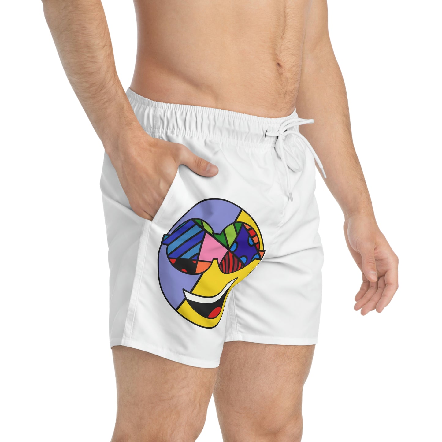 Emoji Swim Trunks