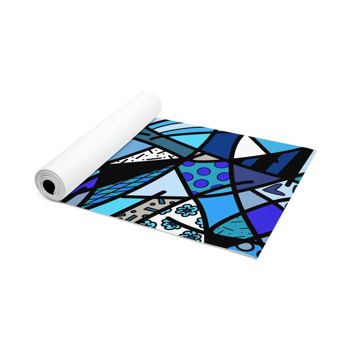 Shades of Colors Foam Yoga Mat