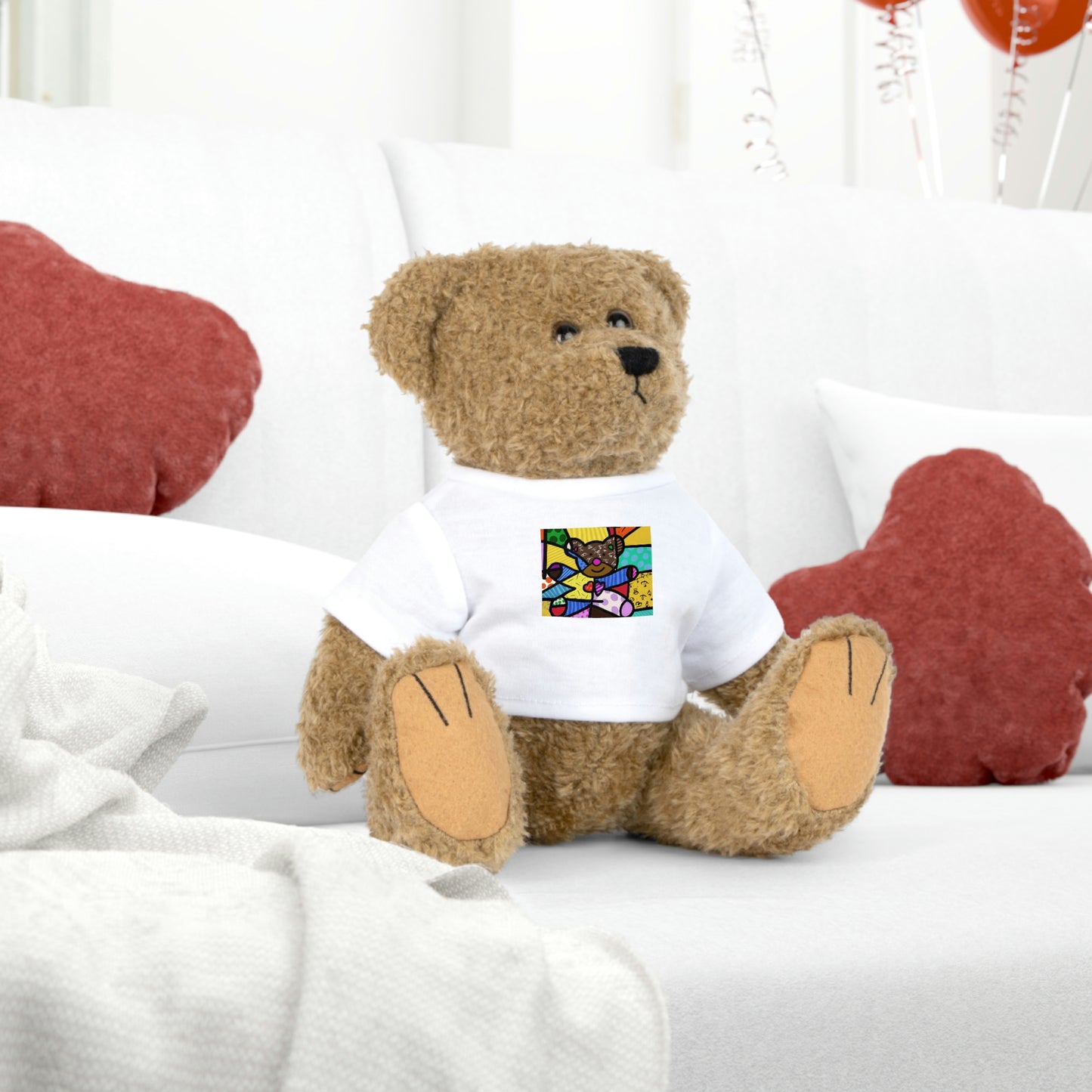 Teddy Bear Plush Toy with T-Shirt