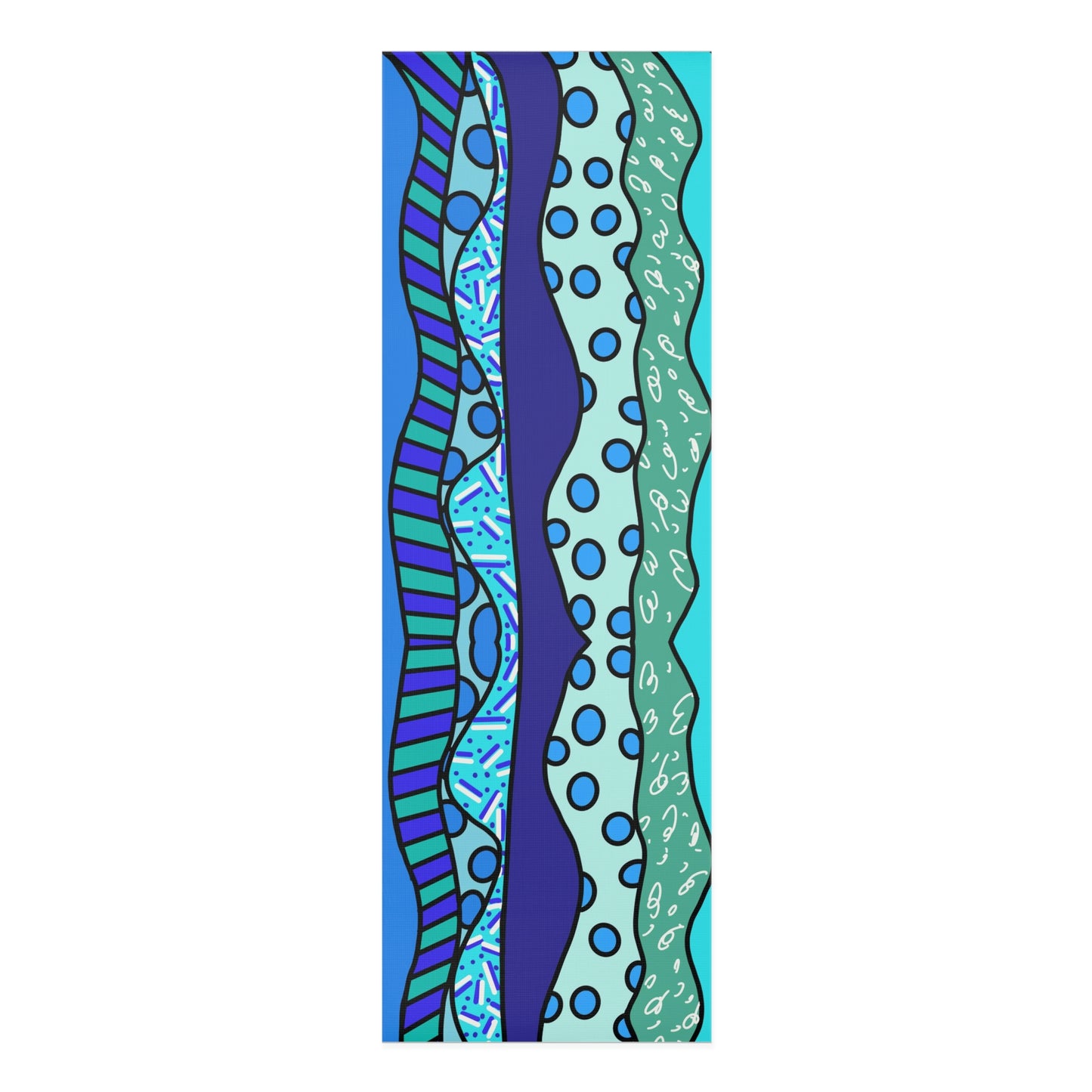 Waves Foam Yoga Mat