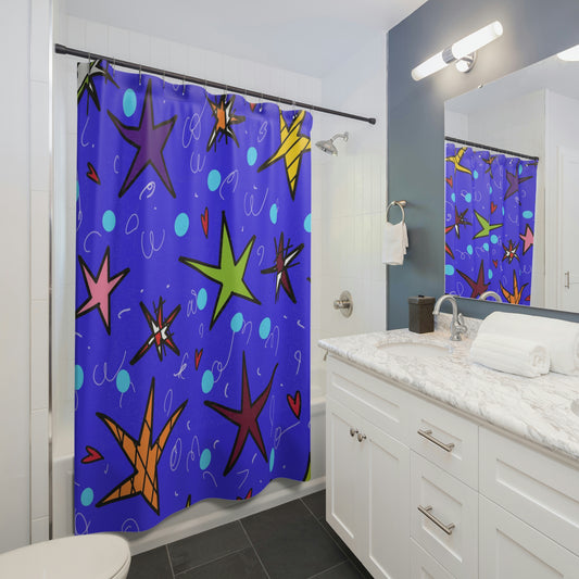 Stars Shower Curtains