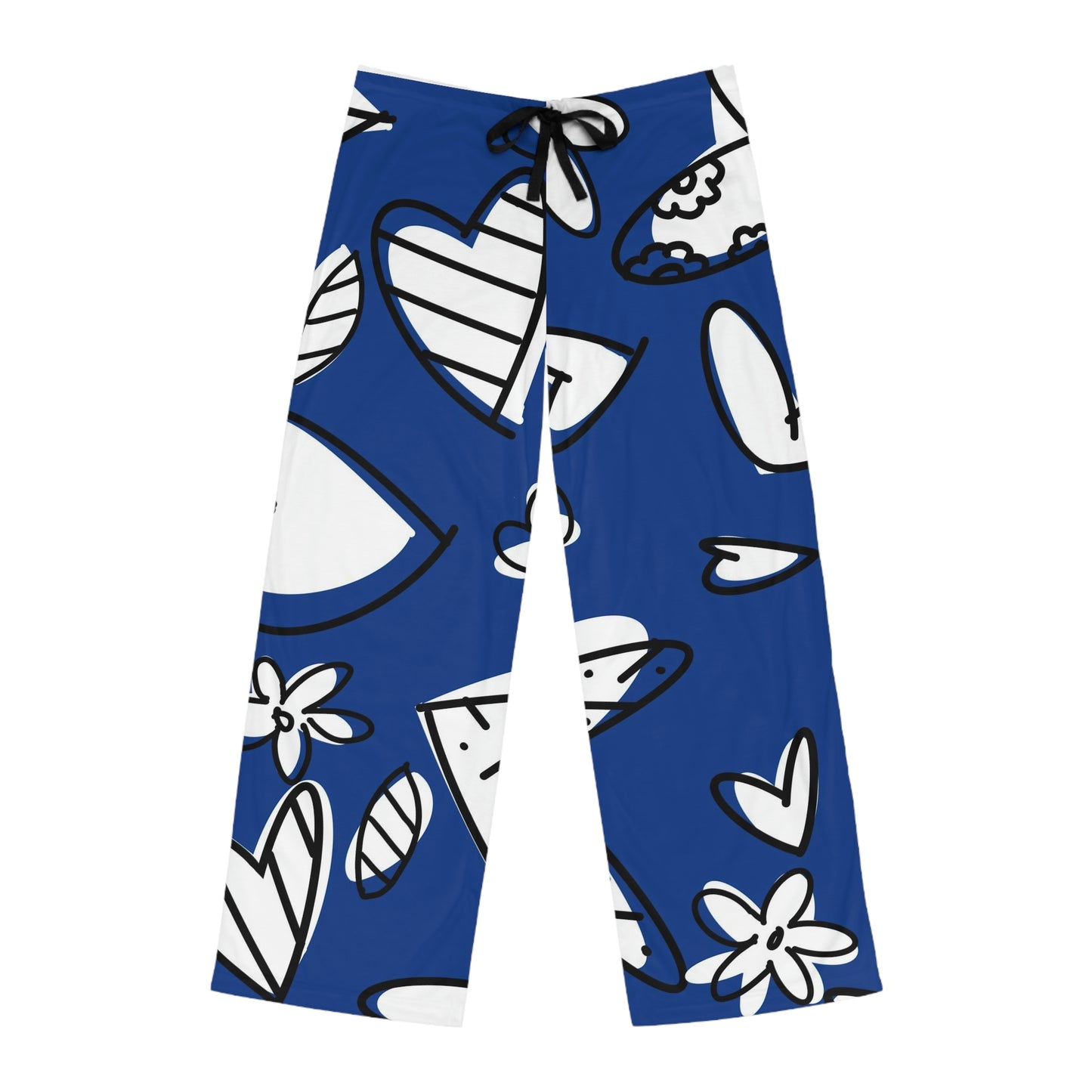 Lovely Dark Blue Men's Pajama Pants