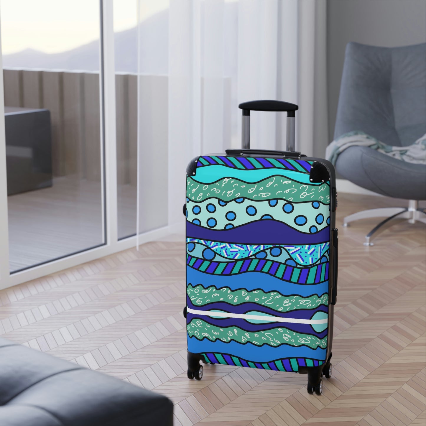 Waves Suitcases