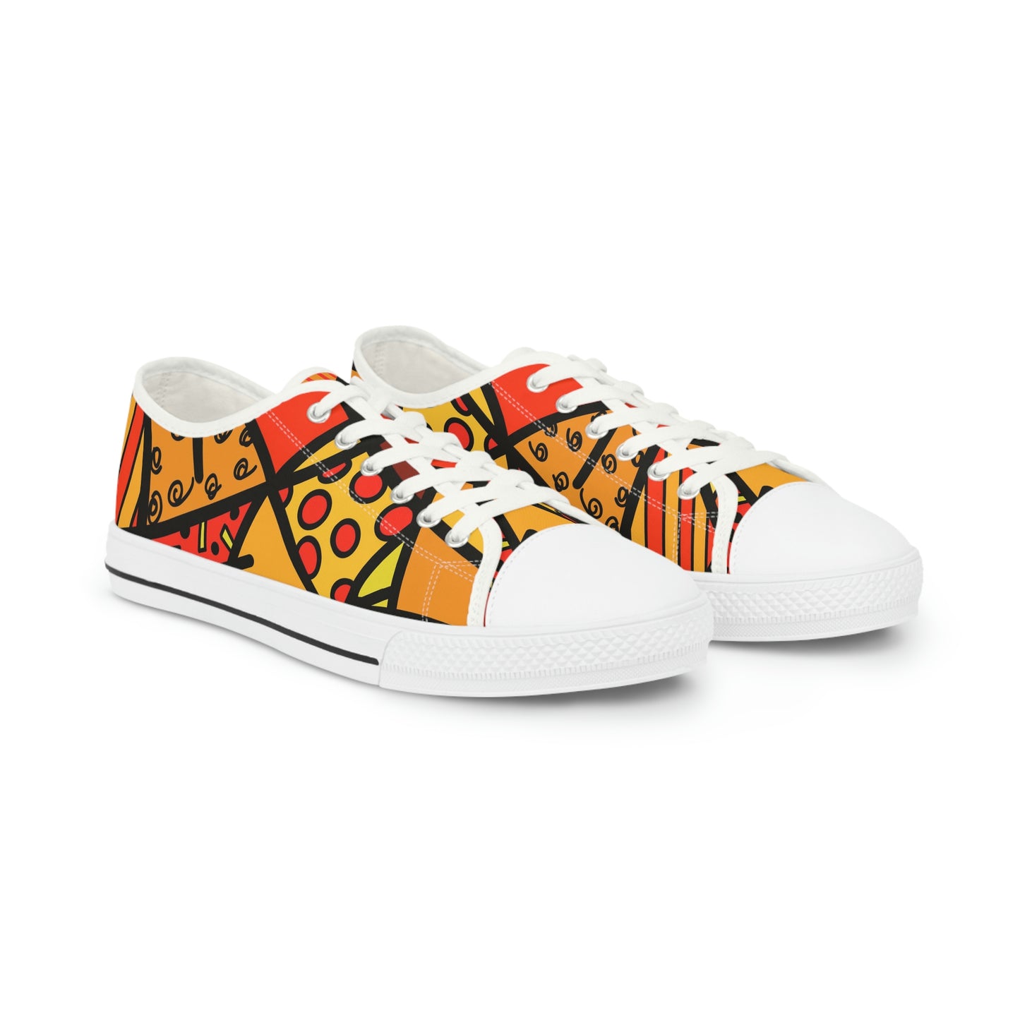 Shades of Color Men's Low Top Sneakers