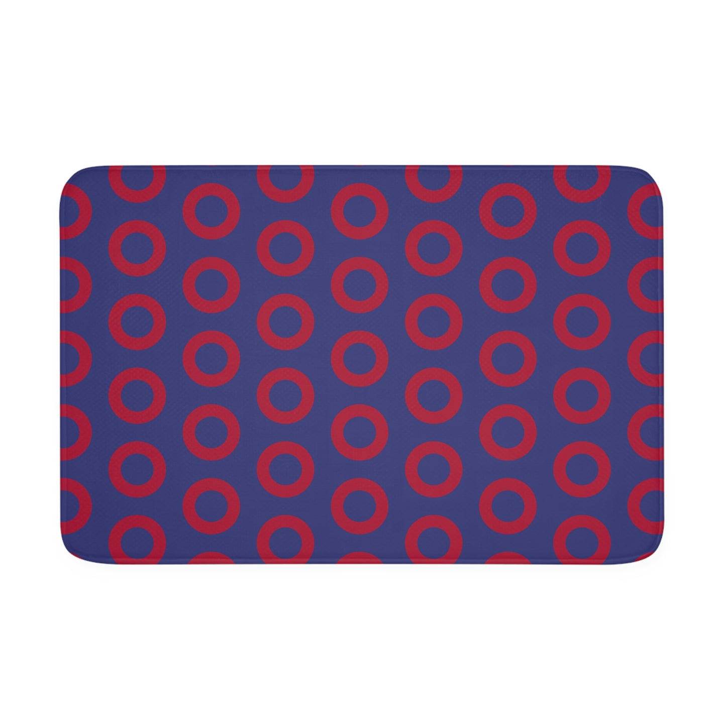 Phish Donuts Memory Foam Bath Mat