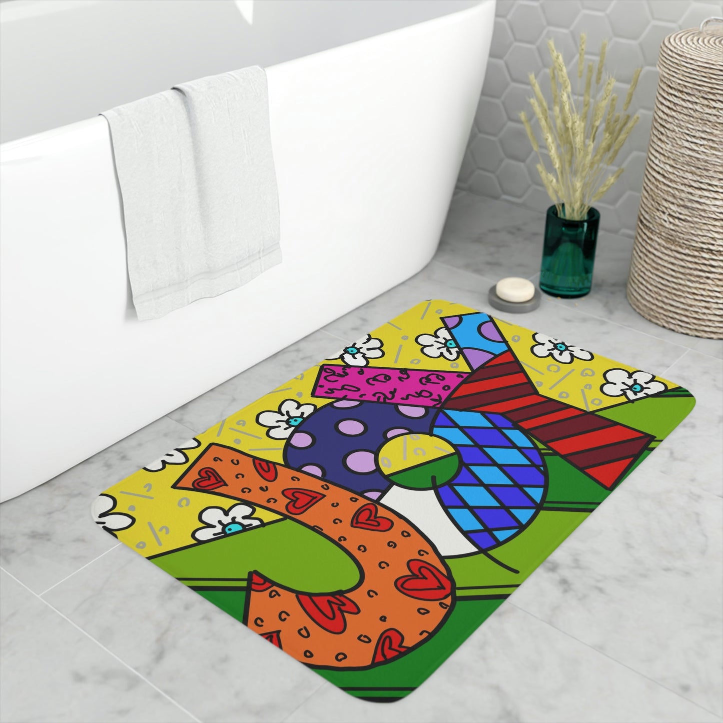 Joy Memory Foam Bath Mat