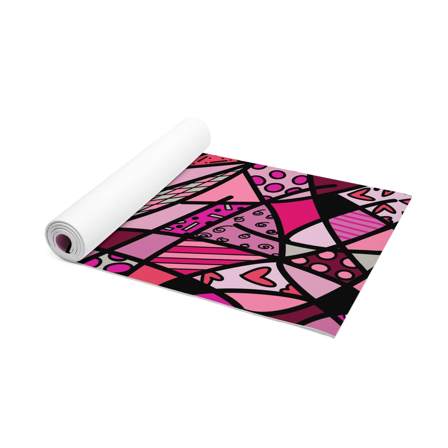 Shades of Colors Foam Yoga Mat