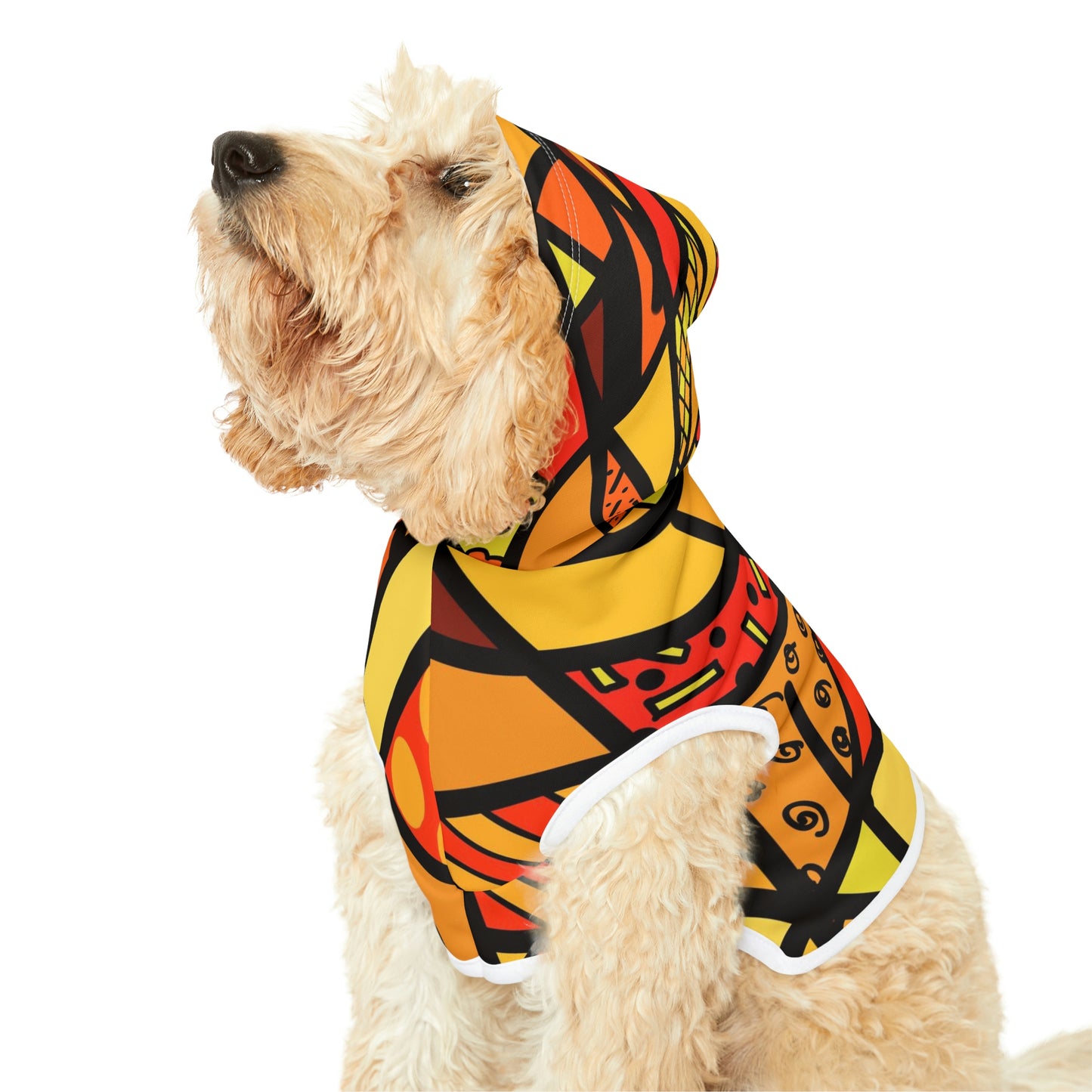 Shades of Color Dog Hoodie