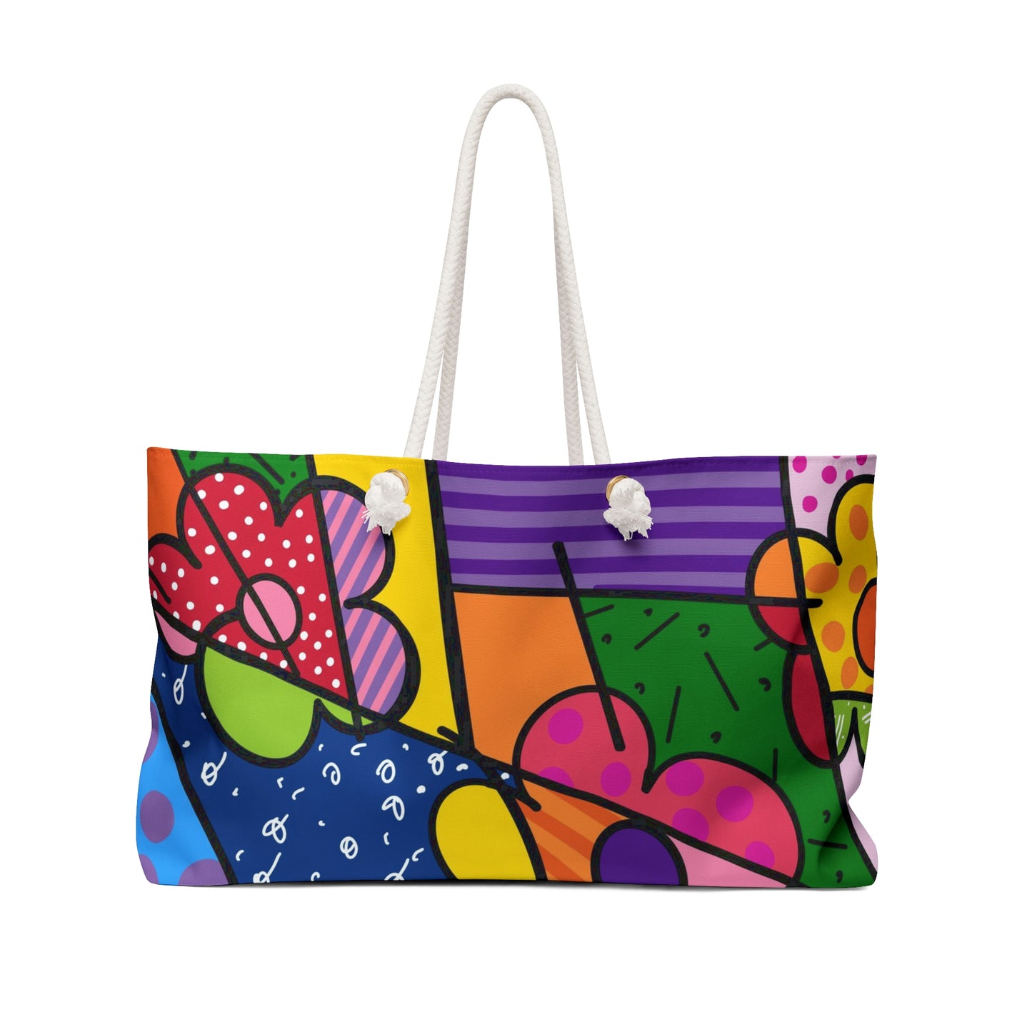 Flowers Weekender Bag